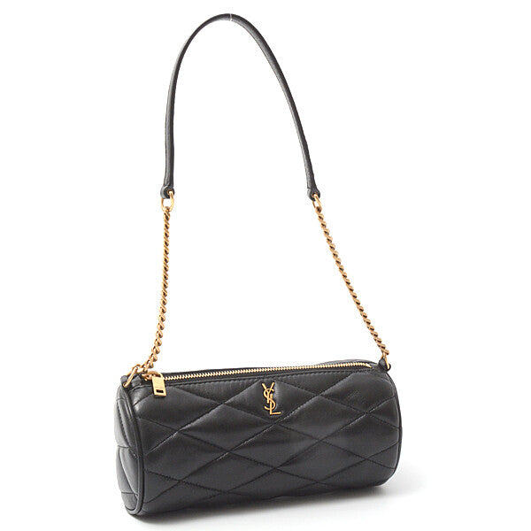 Saint Laurent Sade Quilted Leather Tube Bag